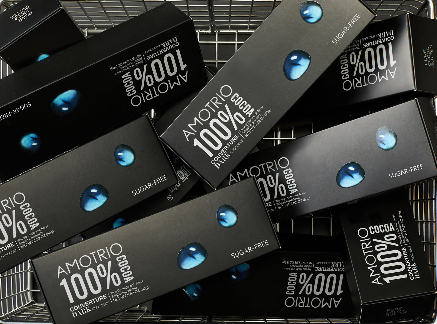 100% Couverture Dark Chocolate Set of 3