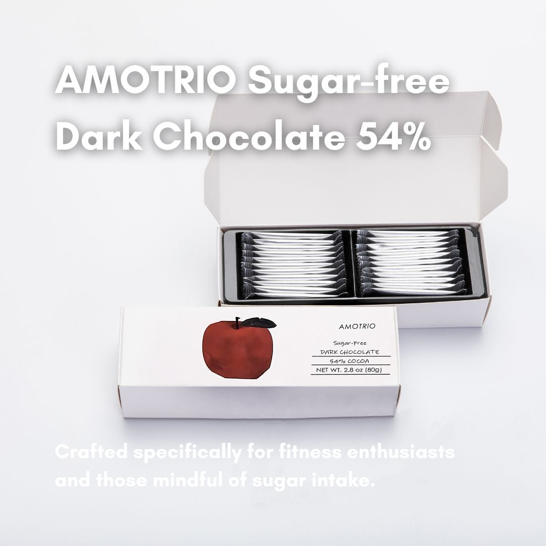 Amotrio sugar-free dark chocolate specially crafted for those mindful of sugar intake