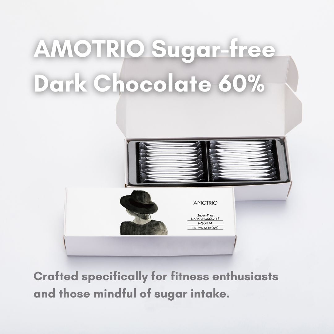 Amotrio sugar-free dark chocolate specially crafted for those mindful of sugar intake