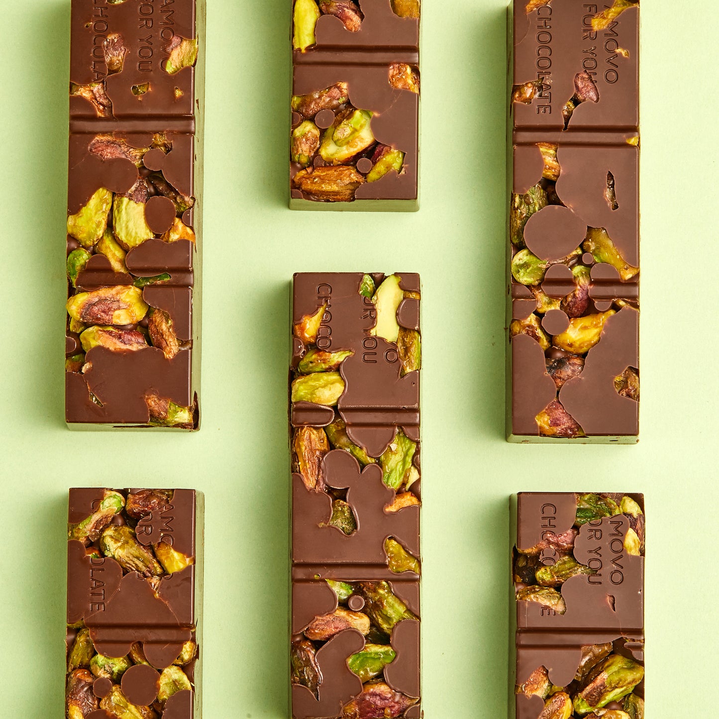 Amotrio Belgium Pistchio chocolate bar without sugar