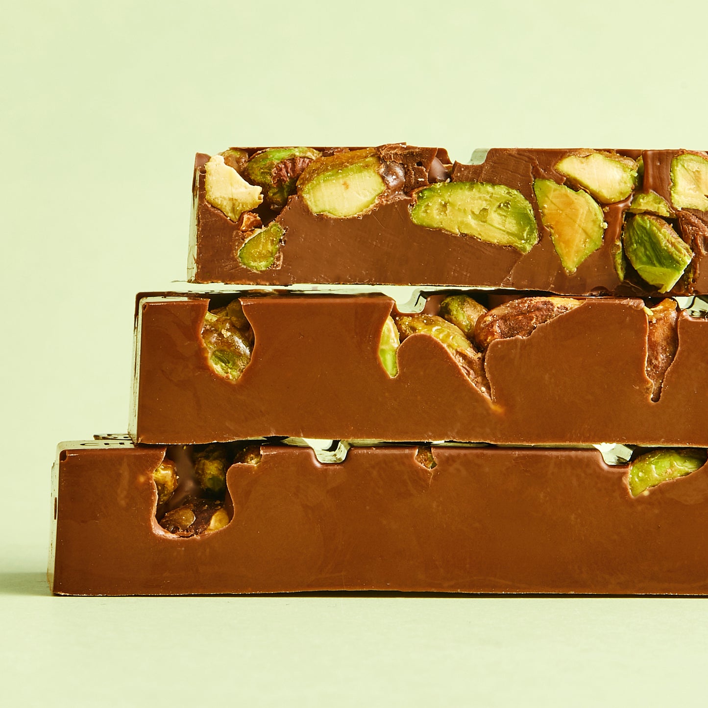 Belgium Dark Chocolate and Pistachio
