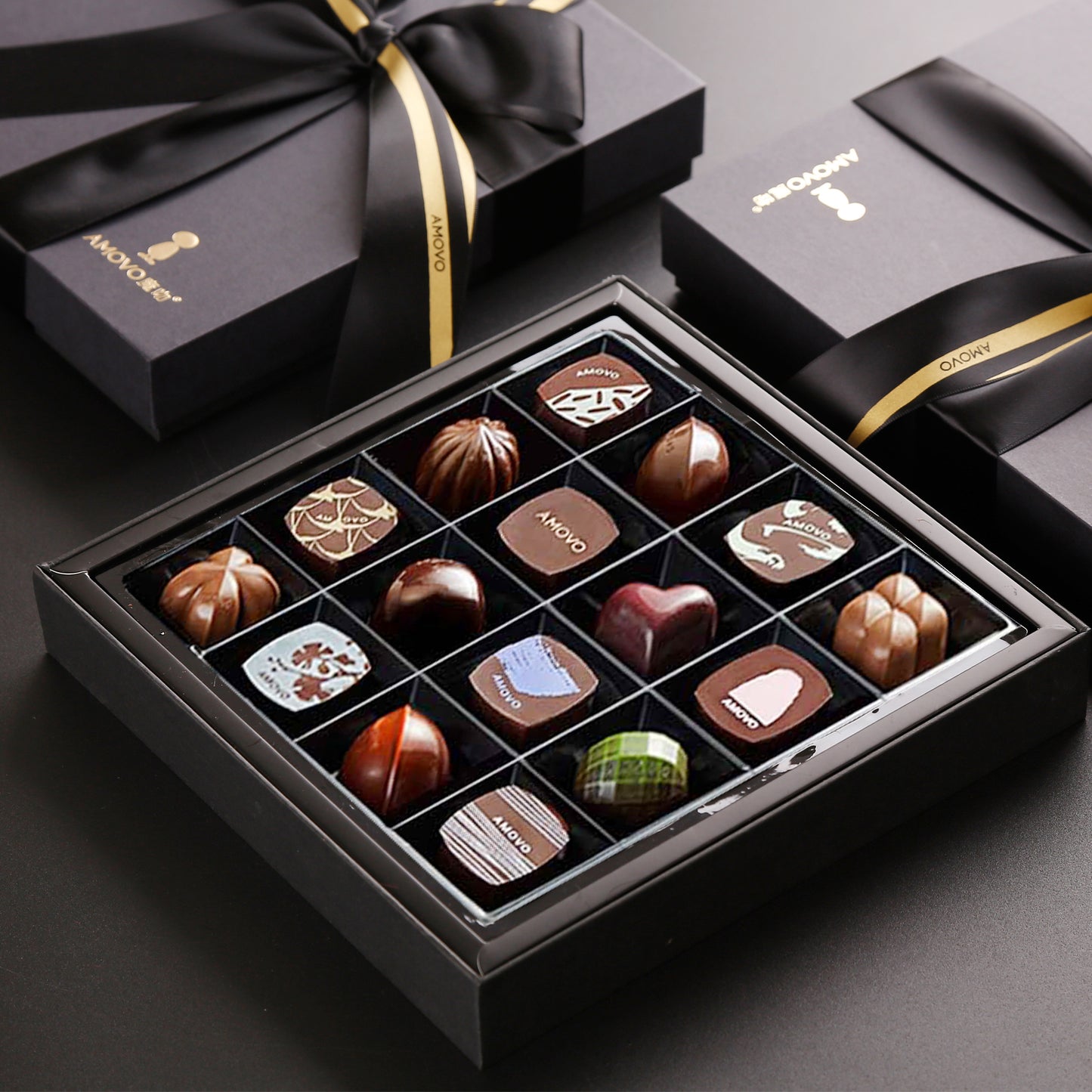 Secret Garden Assorted Premium Chocolate Gift Box, 16 Ct