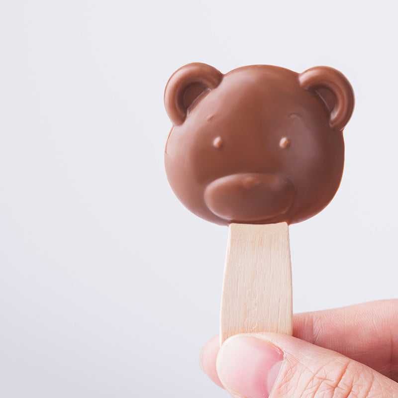 Amotrio sugar-free milk chocolate lollipop bear