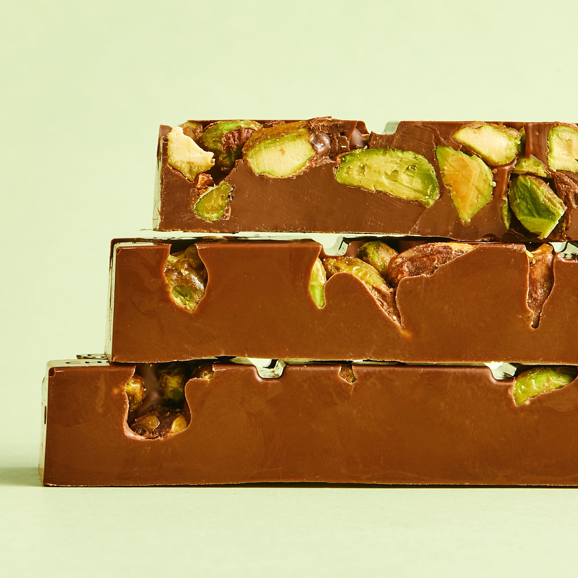 Photo of the sugar free pistachio chocolate